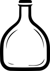 glass bottle