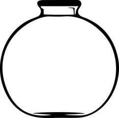 glass bottle