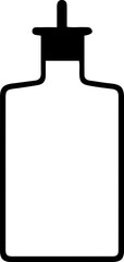 glass bottle