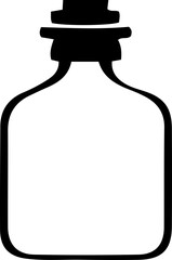 glass bottle