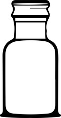 glass bottle