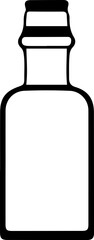 glass bottle