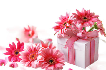 Expressing love: tokens of appreciation exchanged on Mother's Day to honor mothers everywhere isolated on transparent background