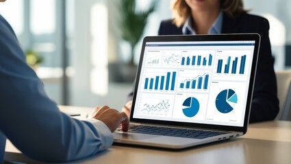 Administrator business man financial inspector and secretary making report calculating balance. Internal Revenue Service checking document. Audit concept