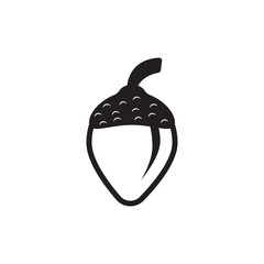 acorn logo illustration vector template