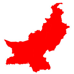Pakistan administrative map. province map of Pakistan, blank Map, empty map of Pakistan. pak, pk