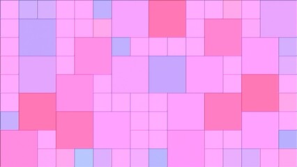 abstract pink and purple square tiled background 