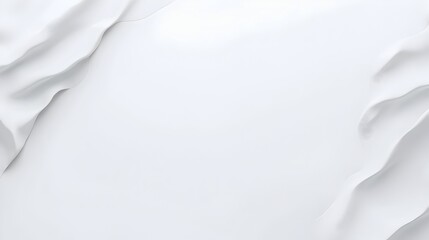 Pristine White Minimalist Background for Design Composition