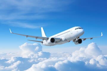 Obraz premium Airplane aircraft airliner vehicle.