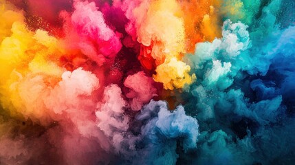 Vibrant Emotion: A Dynamic Abstract Canvas of Modern Art