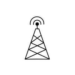 network antenna tower icon