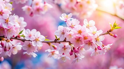 Obraz premium Close-up spring wallpaper