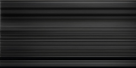 Fototapeta premium A black and white photo of a line of black and white stripes