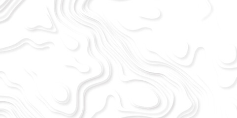 3D papercut banner of gradient white paper layers. Vector background design of horizontal abstract smooth origami shape paper cut, flowing liquid