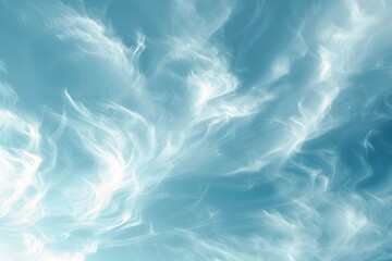Obraz premium Ethereal Swirls of Sky: A Dreamy Cloudscape