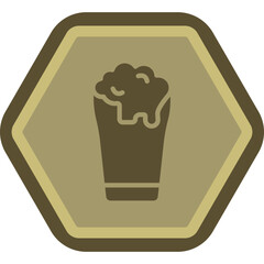 Cold Drink Icon Design