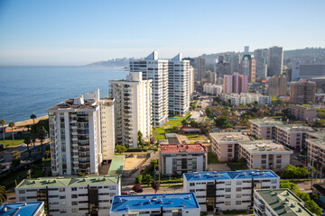 Fototapeta premium Vina del Mar, Valparaiso, Chile