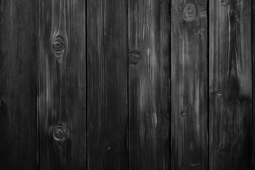 Fototapeta premium Dark wood background with black wooden board frame 