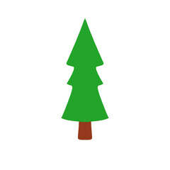 Christmas Pine Tree Illustration