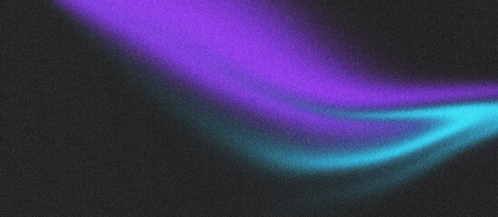 Grainy background black deep purple deep blue noise texture abstract vibrant glowing color gradient shape black backdrop banner poster header wallpaper design