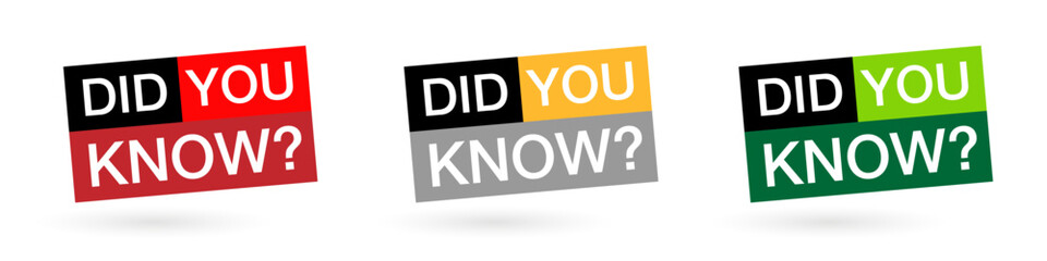 Did you know?