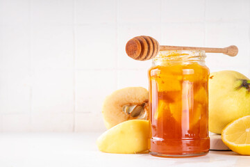 Korean traditional Quince Tea, MoGua drink