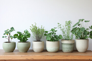 Fototapeta premium herbs in a pot