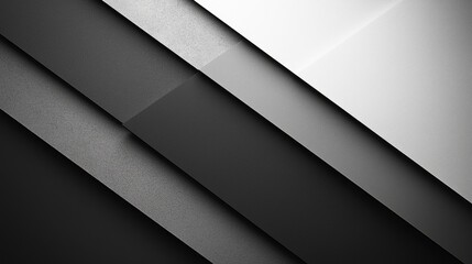 Abstract background of overlapping diagonal stripes in black and white.