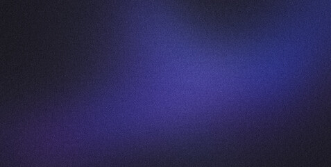 Fototapeta premium Dark blue gradient background with grainy texture