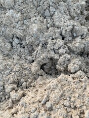 Texture of the ground