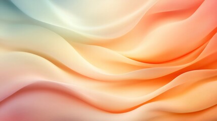 Fototapeta premium Soft waves of color a captivating journey through flowing textures and harmonious hues