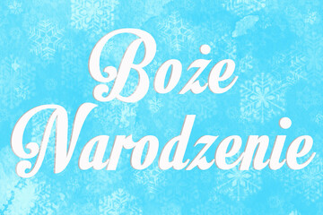 Boże Narodzenie