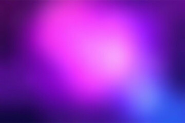 Obraz premium Blurred color gradient purple pink blue grainy color gradient background dark abstract backdrop banner poster card wallpaper website header design