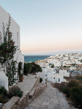 view of the city of the sea
