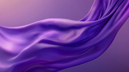 Purple flying satin