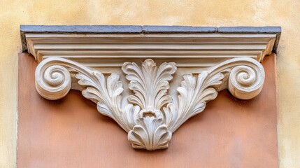 Naklejka premium Ornate Decorative Architectural Detail