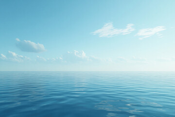 Fototapeta premium blue sky and sea