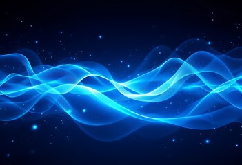 Abstract soft blue color technology modern futuristic background
