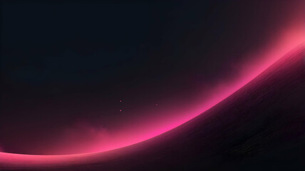 Naklejka premium neon pink, black glowing grainy gradient background noisy texture wallpaper