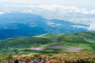 鳥海山　草の絨毯