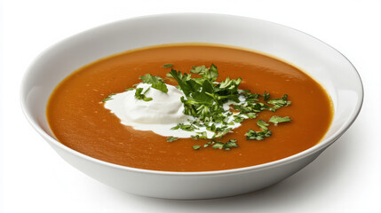 bowl of butternut squash soup