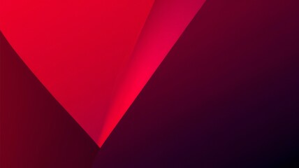 Obraz premium Abstract red triangle design. Modern geometric background featuring vibrant red triangles, conveying a sense of energy and dynamism. Perfect for contemporary designs.