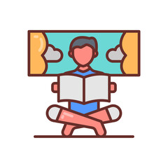 Choir Filled Icons , Vector illustration