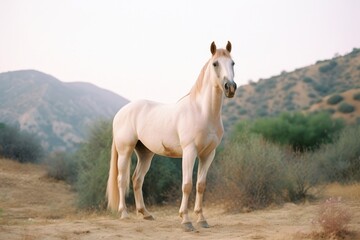 Fototapeta premium Horse stallion animal mammal.