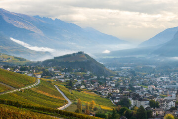 Le Haut-Valais offre une vue imprenable sur la Plaine du Rhône.