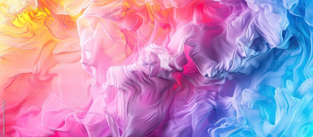 Poster vibrant abstract gradient creating a colorful backdrop with copy space image