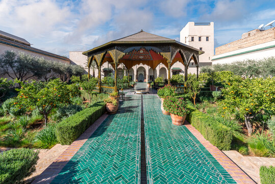 Le Jardin Secret, old Medina, Marrakech, Morocco.