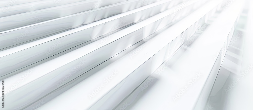 Poster abstract white and grey background with diagonal lines featuring a modern geometric pattern creating