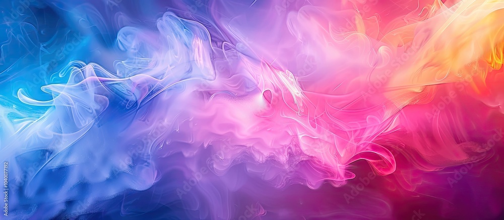 Poster vibrant abstract gradient creating a colorful backdrop with copy space image