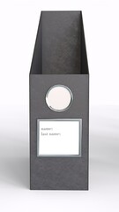 files or folder with white background